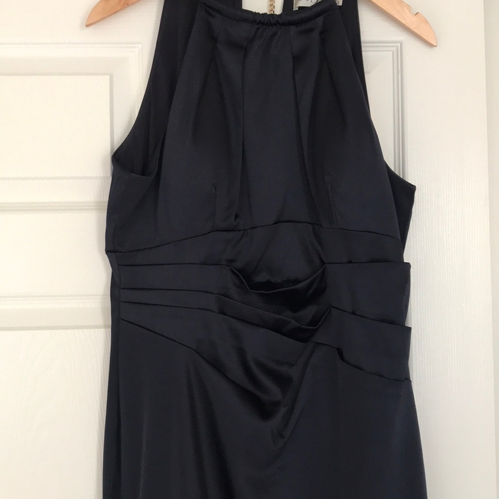 Satin cocktail dress - Picture 2 of 5